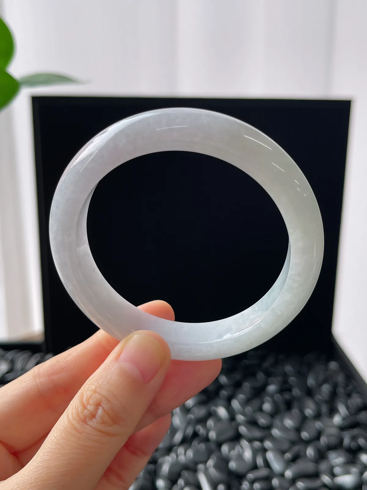 正圈54圈口，翡翠手镯