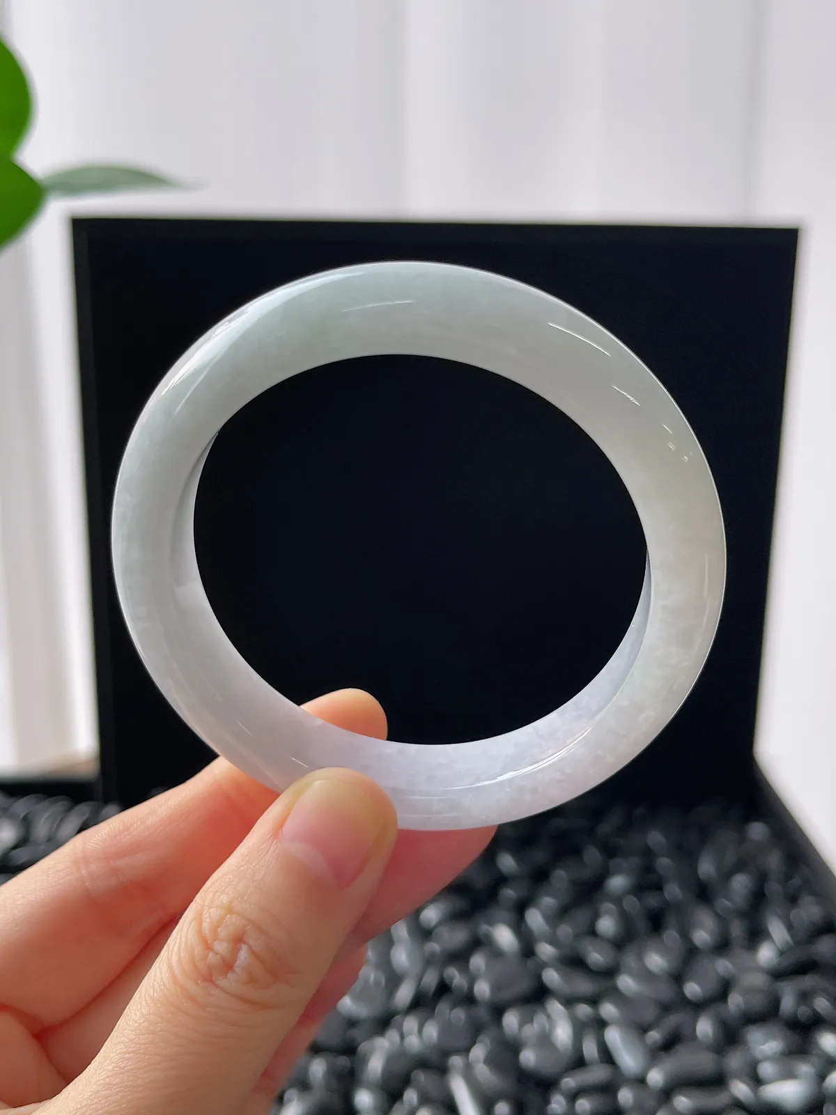 正圈54圈口，翡翠手镯