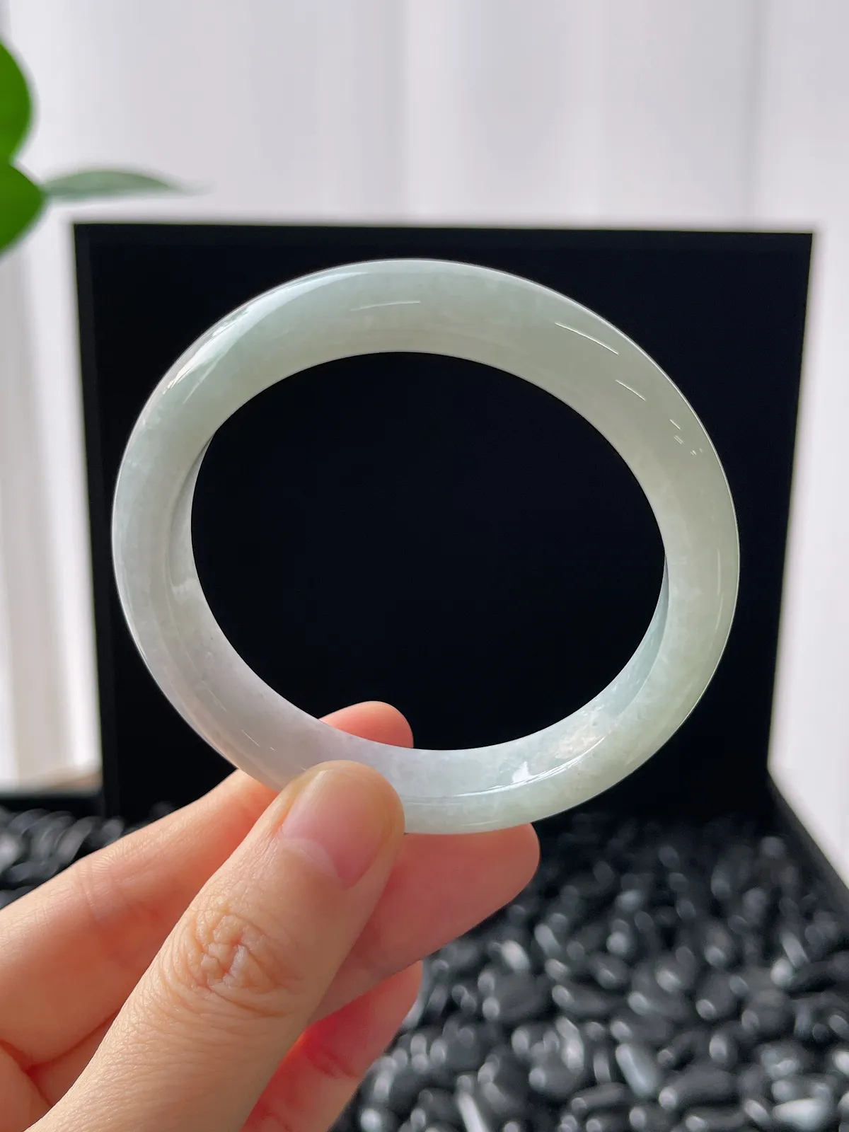 正圈52.6圈口，翡翠手镯