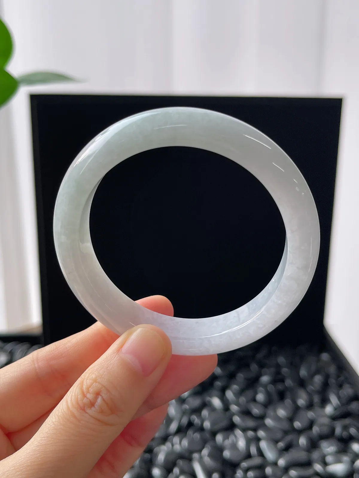 正圈54圈口，翡翠手镯