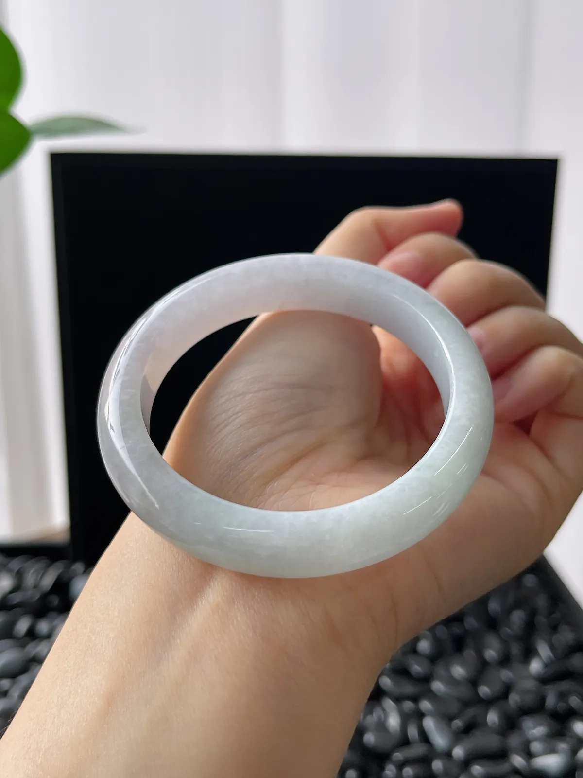 正圈54圈口，翡翠手镯