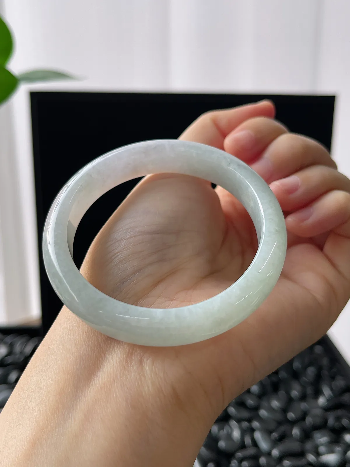 正圈52.6圈口，翡翠手镯