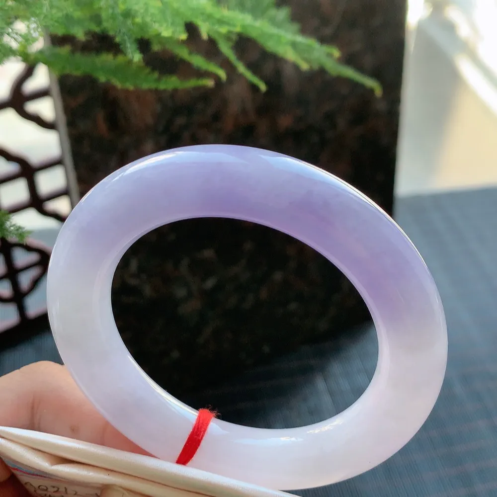 圆条冰糯紫罗兰 无瑕 尺寸:54.2/12.2 超美🥰🥰