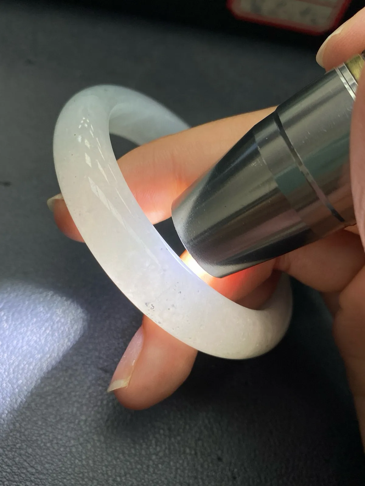 白冰乌鸡正圈成品（小冰丝不显不扣）
⭕️54.3-12-8