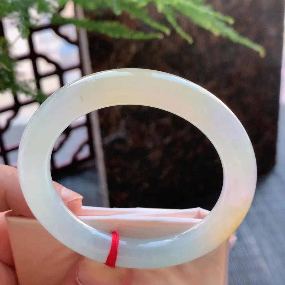 圆条冰三彩 无瑕 尺寸:52.1/9.5 种色兼备