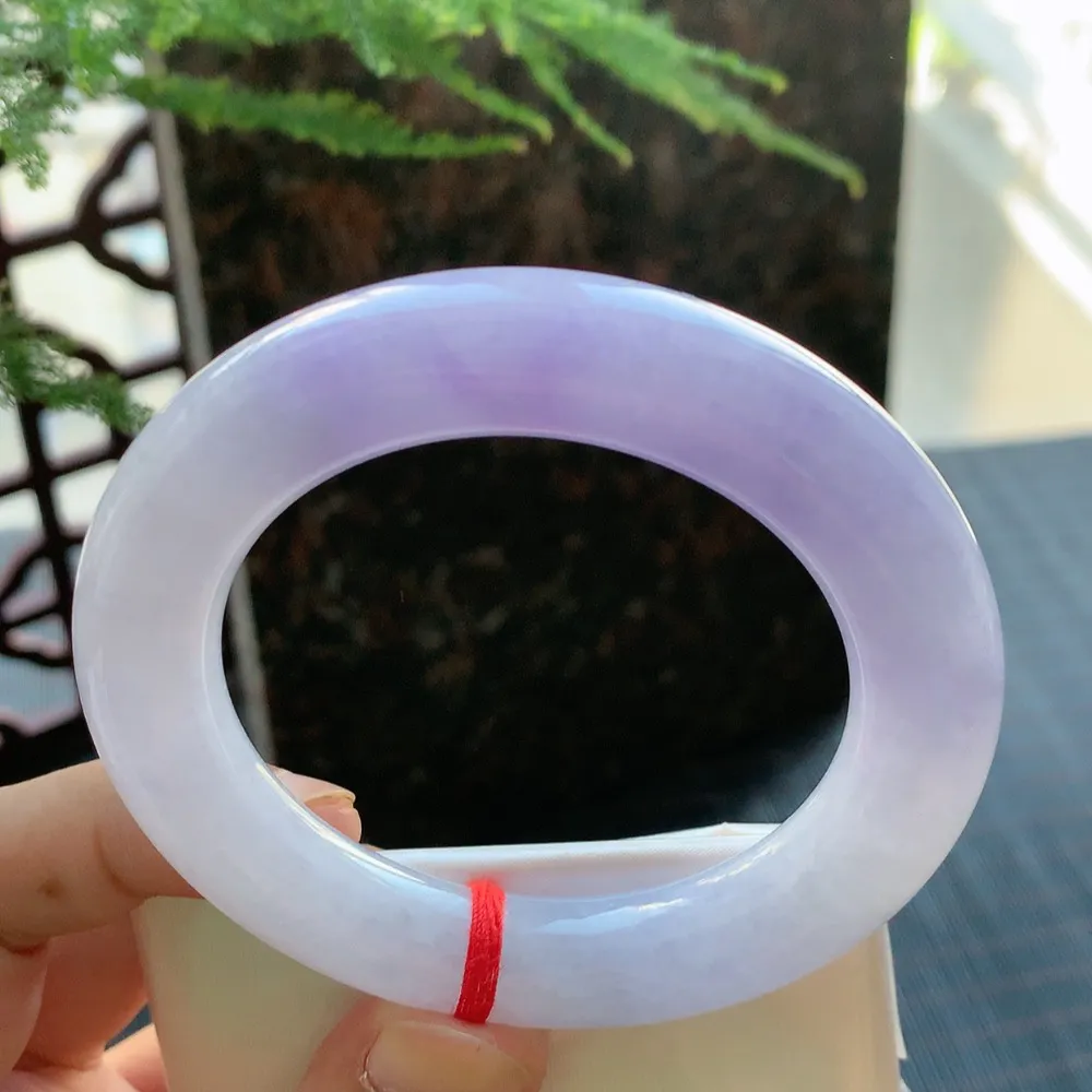 圆条冰糯紫罗兰 无瑕 尺寸:54.2/12.2 超美🥰🥰