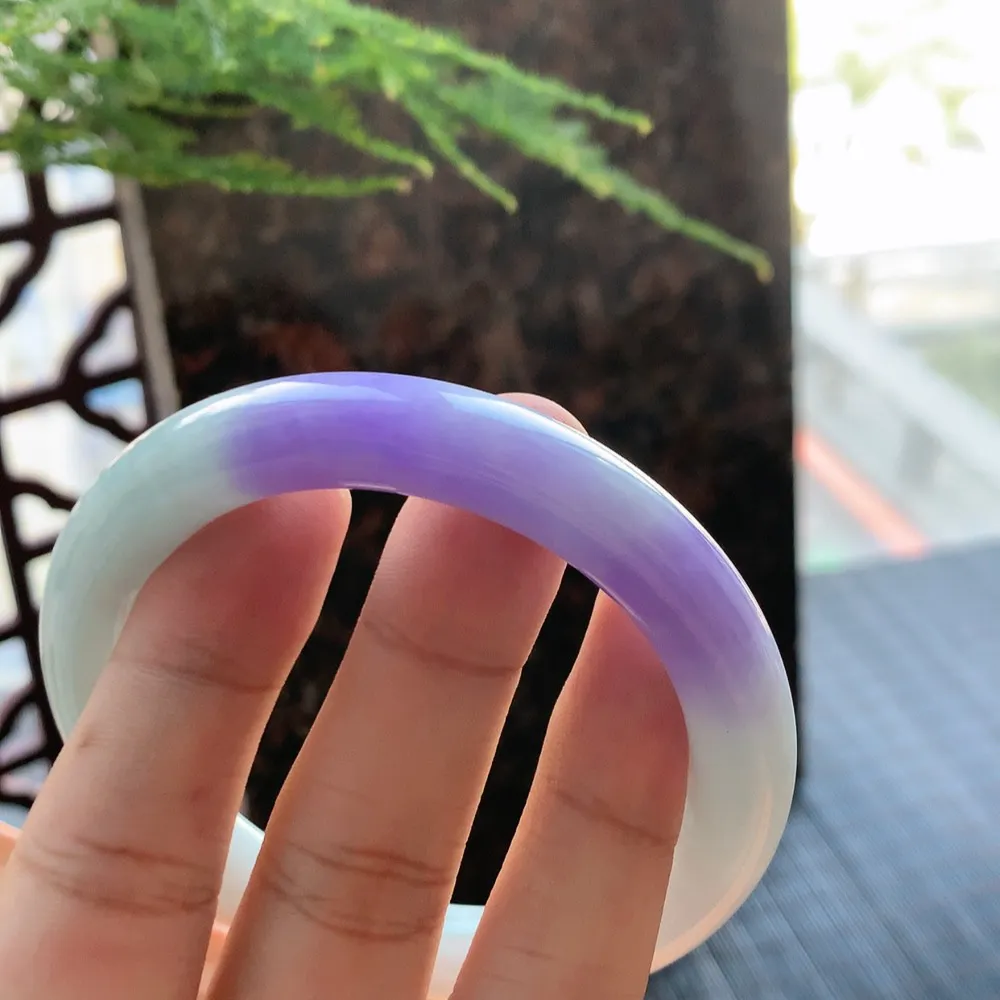 圆条一大节紫罗兰 无瑕 尺寸:56.8/10.1 超美🥰🥰