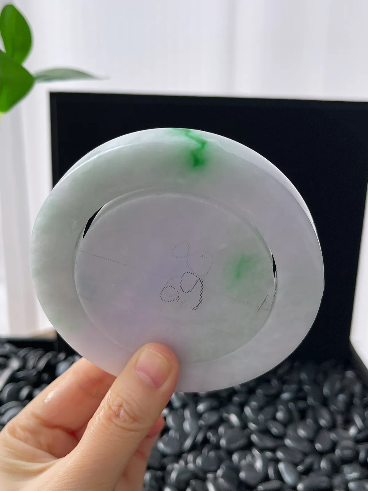 翡翠镯饼，⭕️正圈最大做70，圆条最大做66；最小做60.7