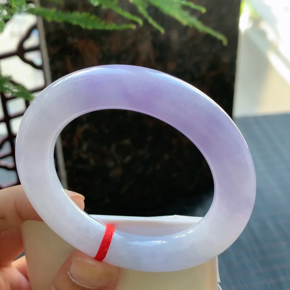 圆条冰糯紫罗兰 无瑕 尺寸:54.2/12.2 超美🥰🥰