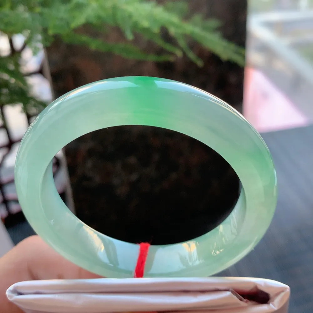 正圈高冰阳绿 微细线 尺寸:52.7/11.8/8.7 种色兼备