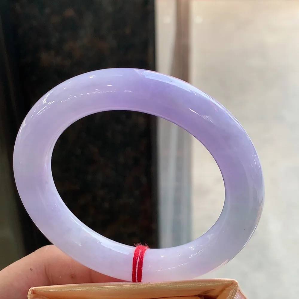 圆条冰糯紫罗兰 无瑕 尺寸:58.1/12 超美