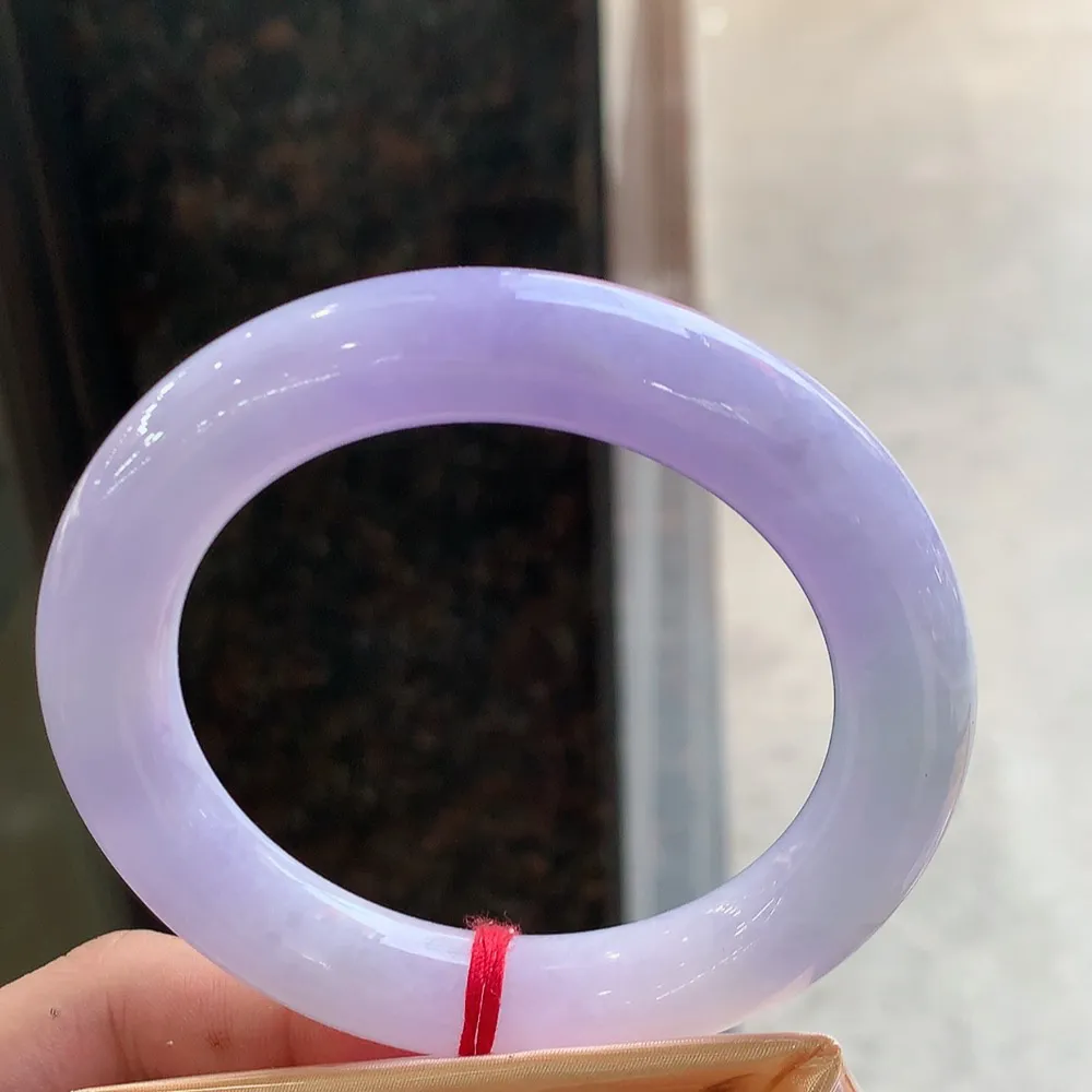 圆条冰糯紫罗兰 无瑕 尺寸:58.1/12 超美