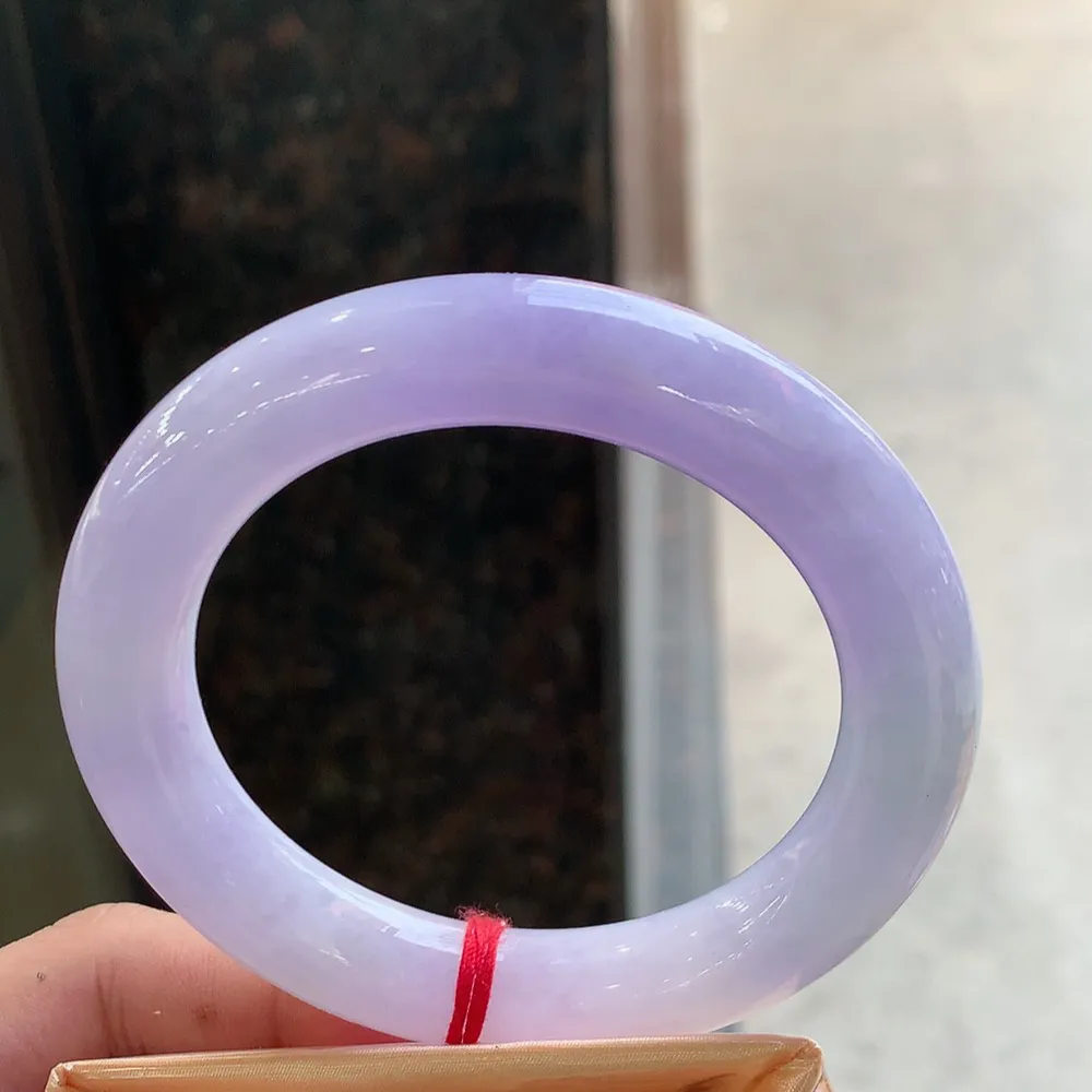 圆条冰糯紫罗兰 无瑕 尺寸:58.1/12 超美