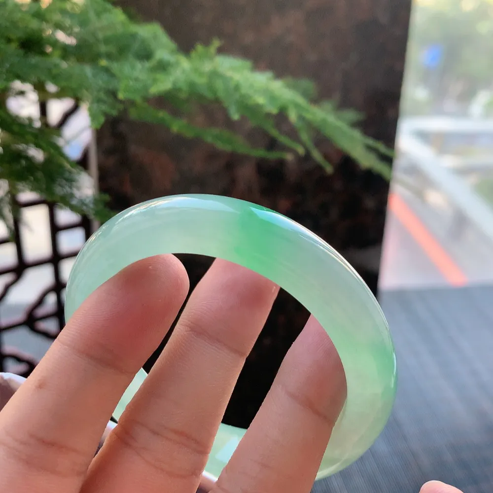 正圈高冰阳绿 微细线 尺寸:52.7/11.8/8.7 种色兼备