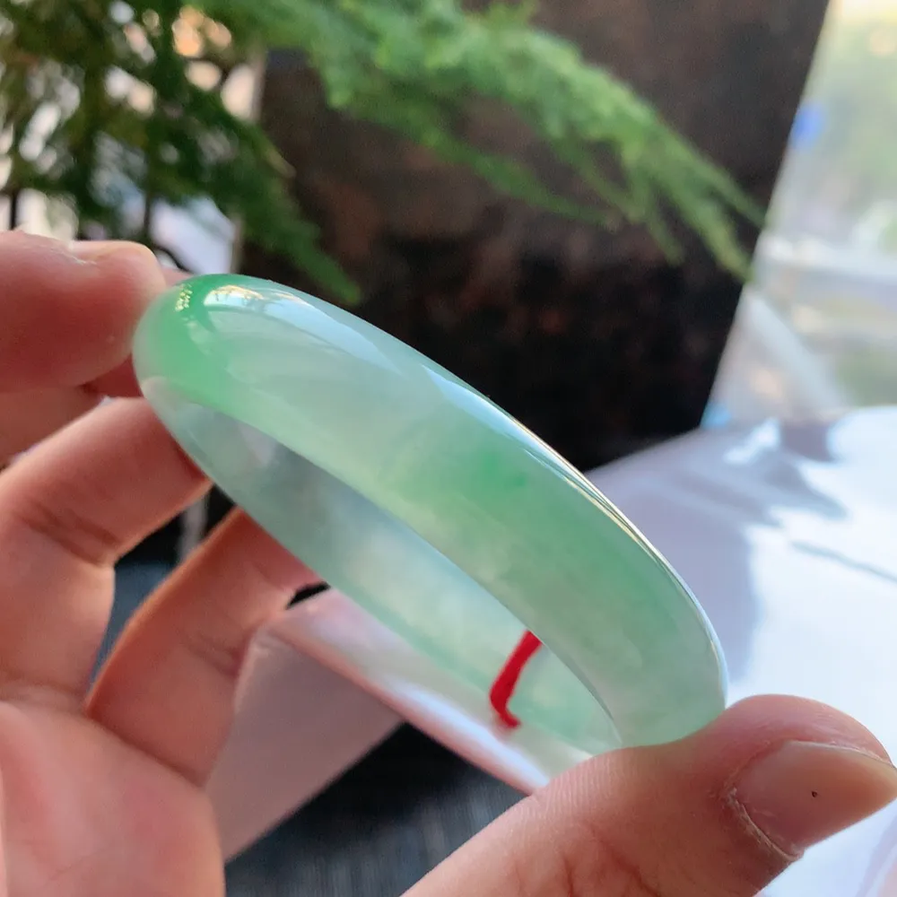 正圈高冰阳绿 微细线 尺寸:52.7/11.8/8.7 种色兼备