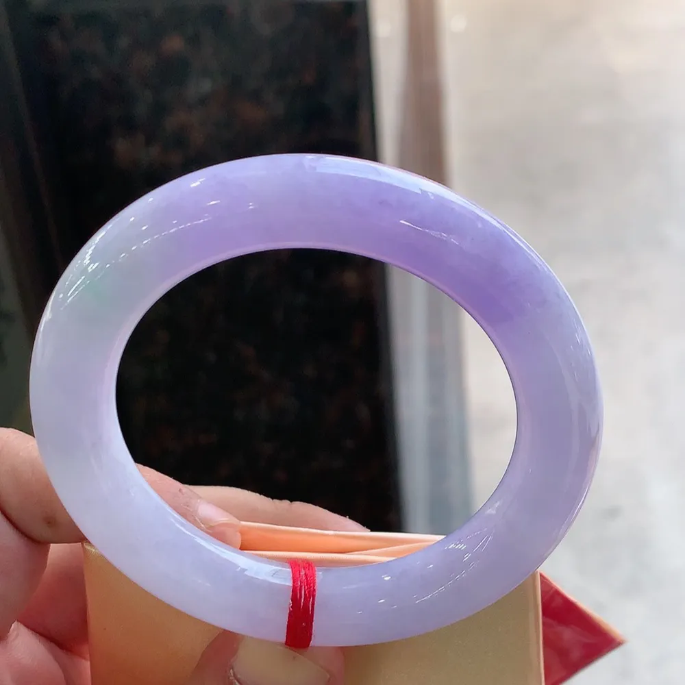 圆条冰糯紫罗兰 无瑕 尺寸:58.1/12 超美