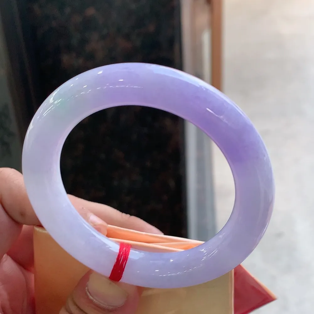 圆条冰糯紫罗兰 无瑕 尺寸:58.1/12 超美