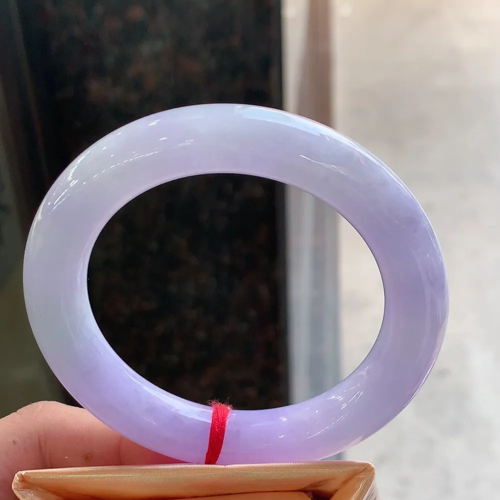 圆条冰糯紫罗兰 无瑕 尺寸:58.1/12 超美