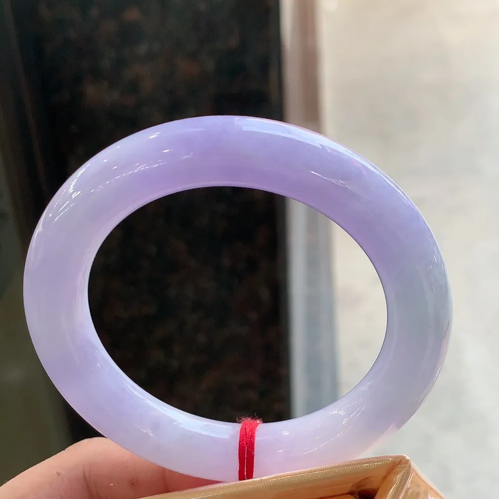 圆条冰糯紫罗兰 无瑕 尺寸:58.1/12 超美