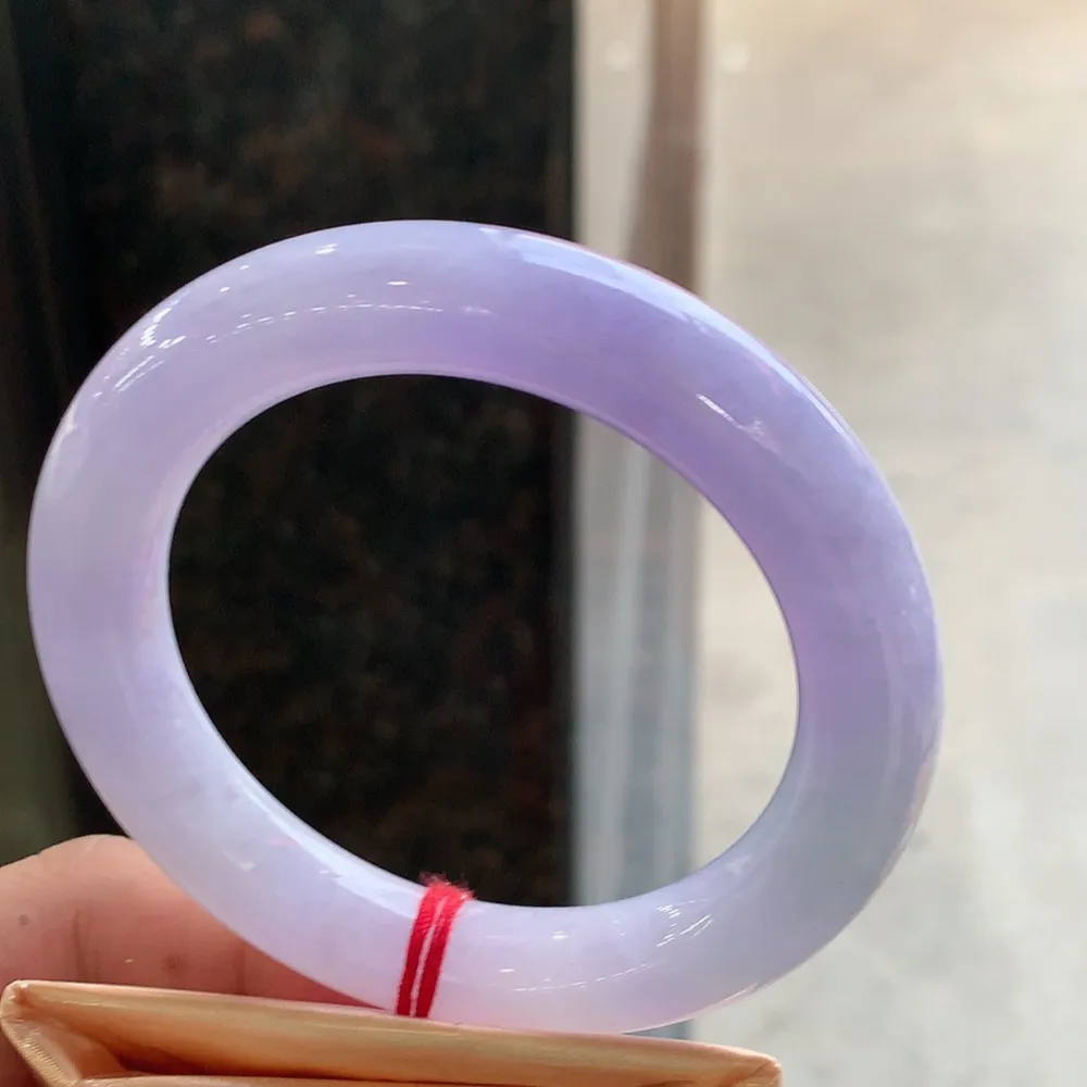 圆条冰糯紫罗兰 无瑕 尺寸:58.1/12 超美