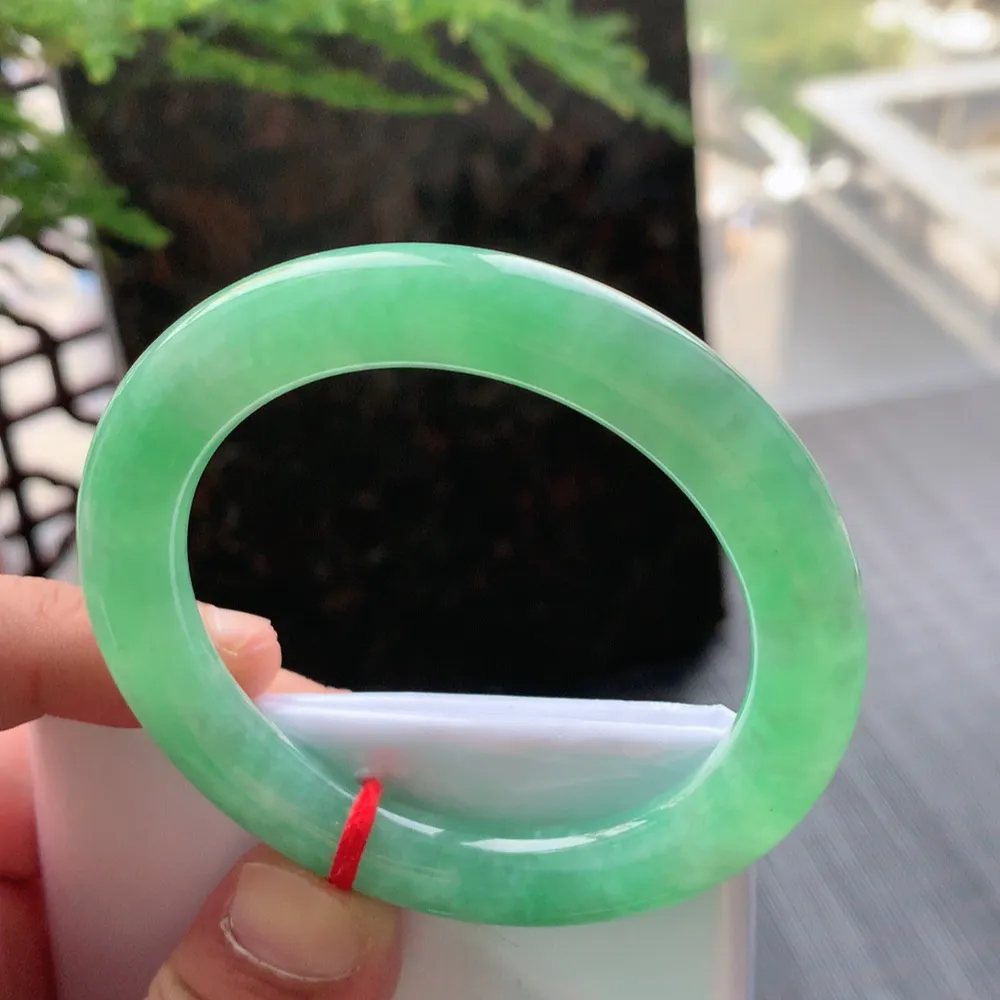 圆条冰阳绿 无瑕 尺寸:54.1/9.2/9.6 种色兼备🥰🥰