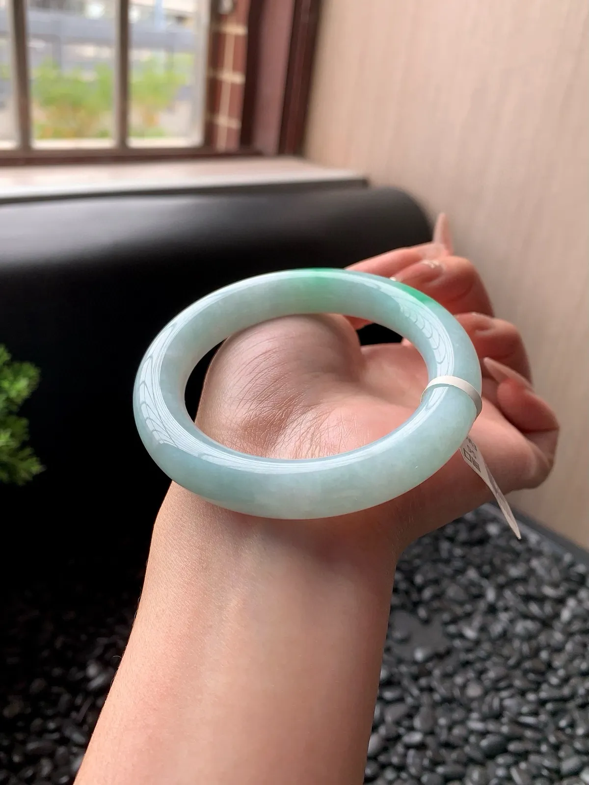 阳绿白底青圆条成品
⭕️56-11.6-11.2