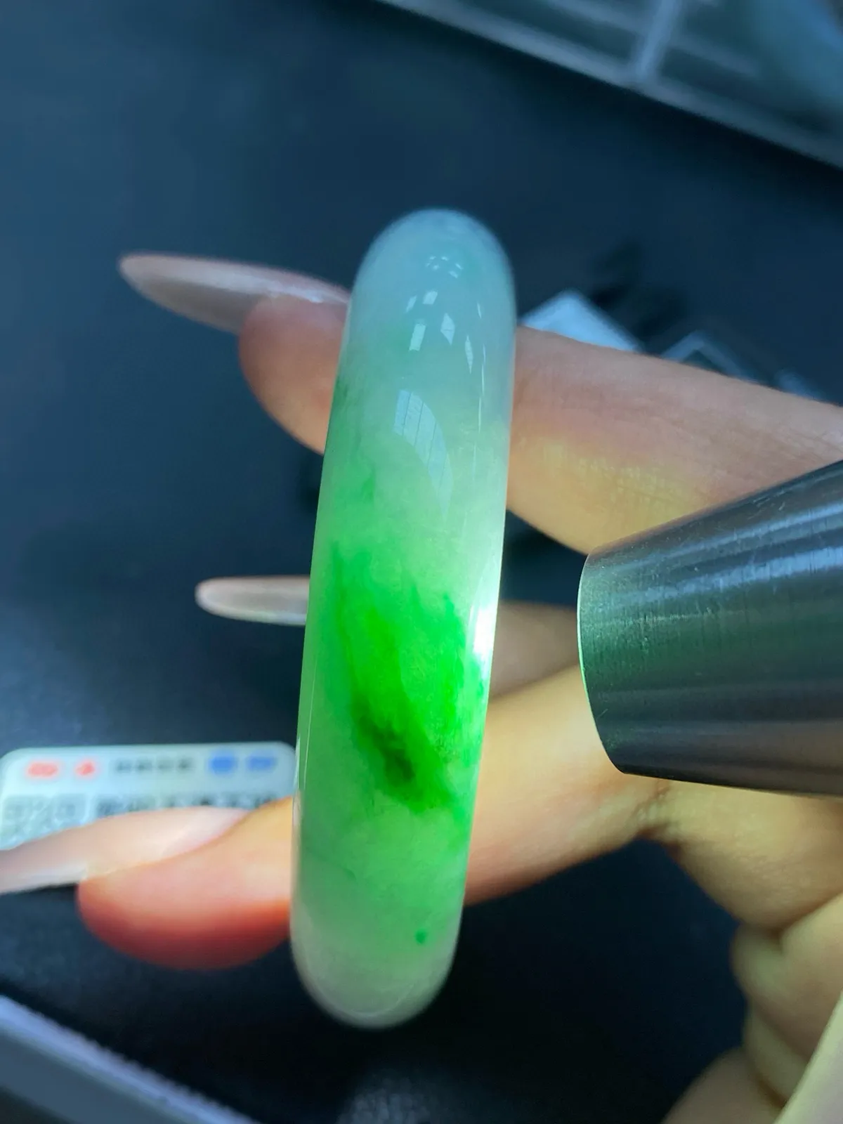 小圈口阳绿春彩正圈成品
⭕️53-12.7-8