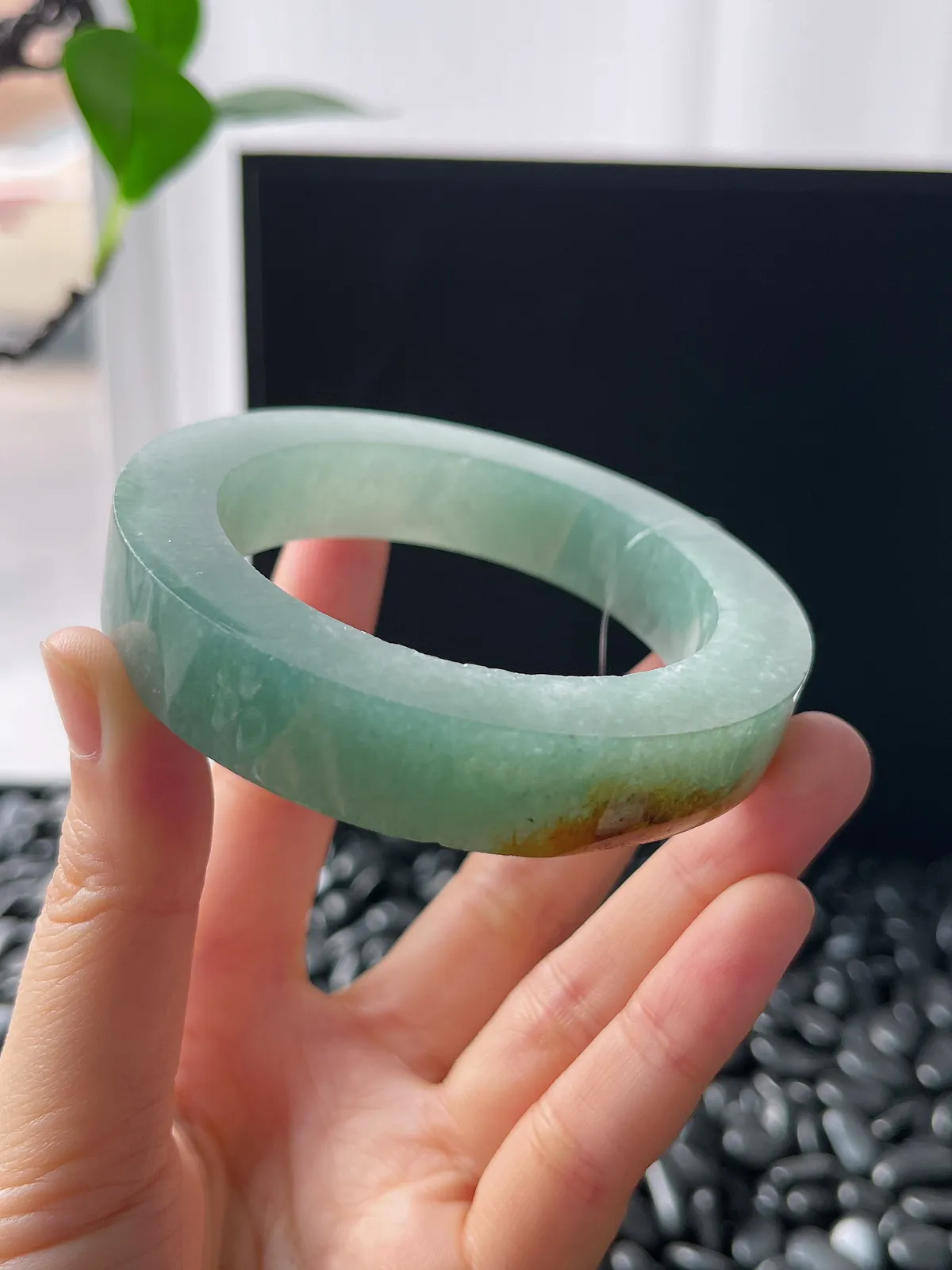 翡翠镯饼，⭕️正圈最大做58，最小做54