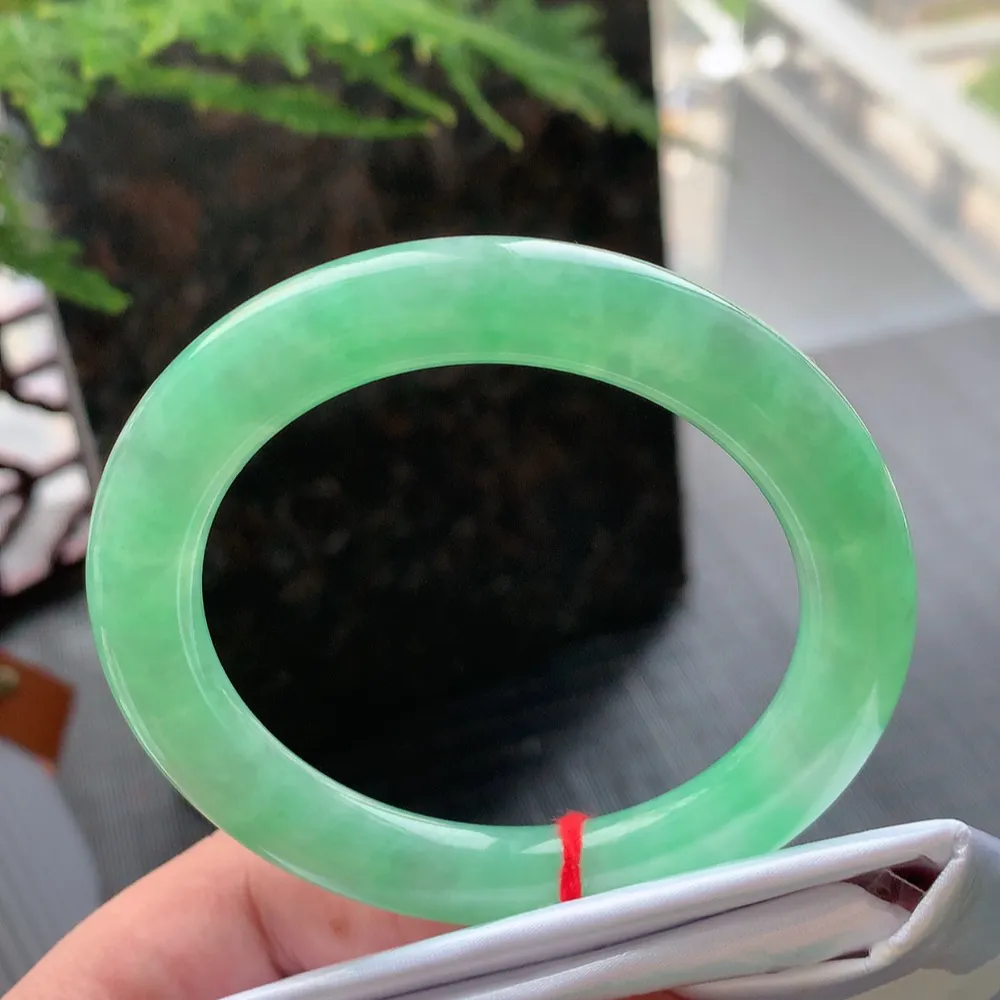 圆条冰阳绿 无瑕 尺寸:54.1/9.2/9.6 种色兼备🥰🥰