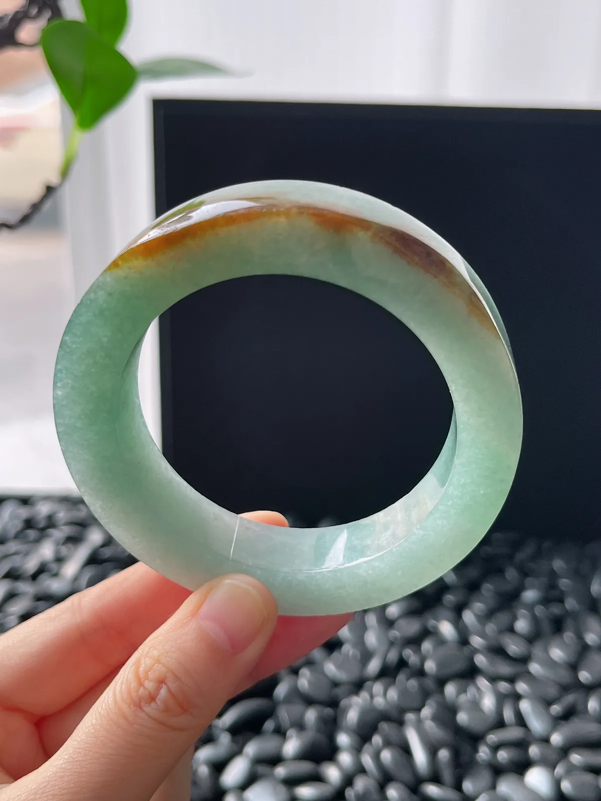 翡翠镯饼，⭕️正圈最大做58，最小做54