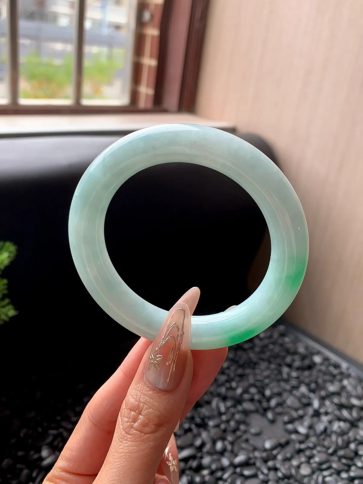 阳绿白底青圆条成品
⭕️56-11.6-11.2