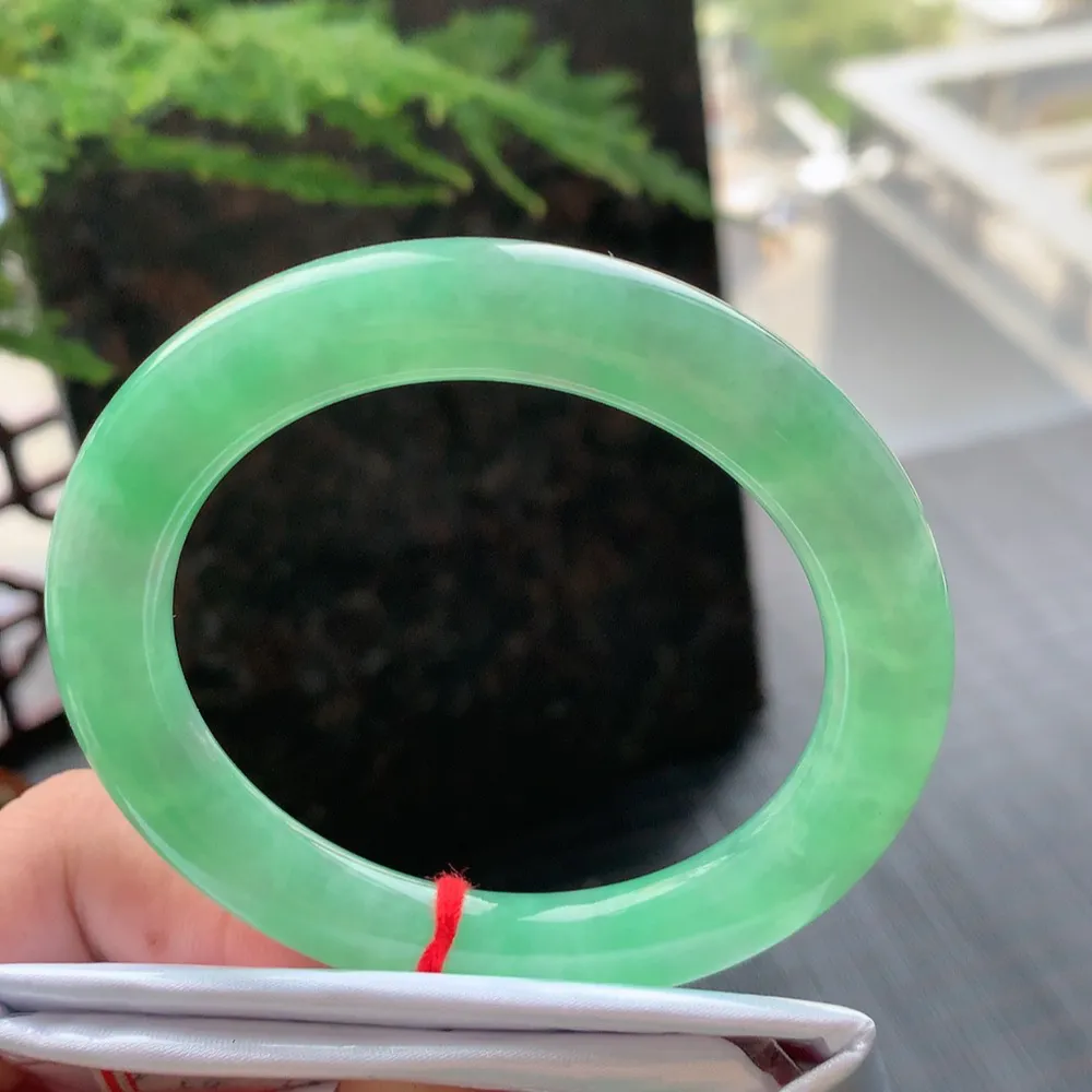 圆条冰阳绿 无瑕 尺寸:54.1/9.2/9.6 种色兼备🥰🥰