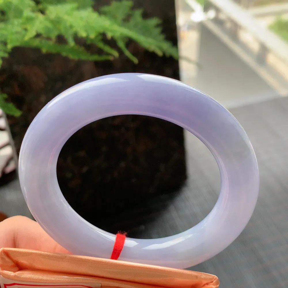 圆条一大圈紫罗兰 无瑕 尺寸:54.1/12.1 超美