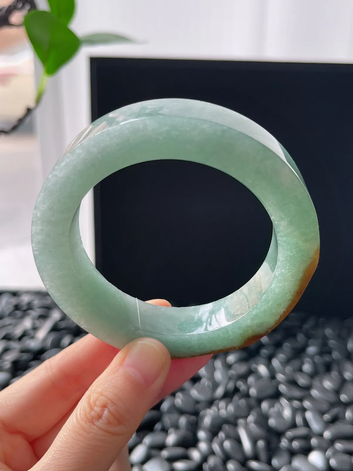 翡翠镯饼，⭕️正圈最大做58，最小做54