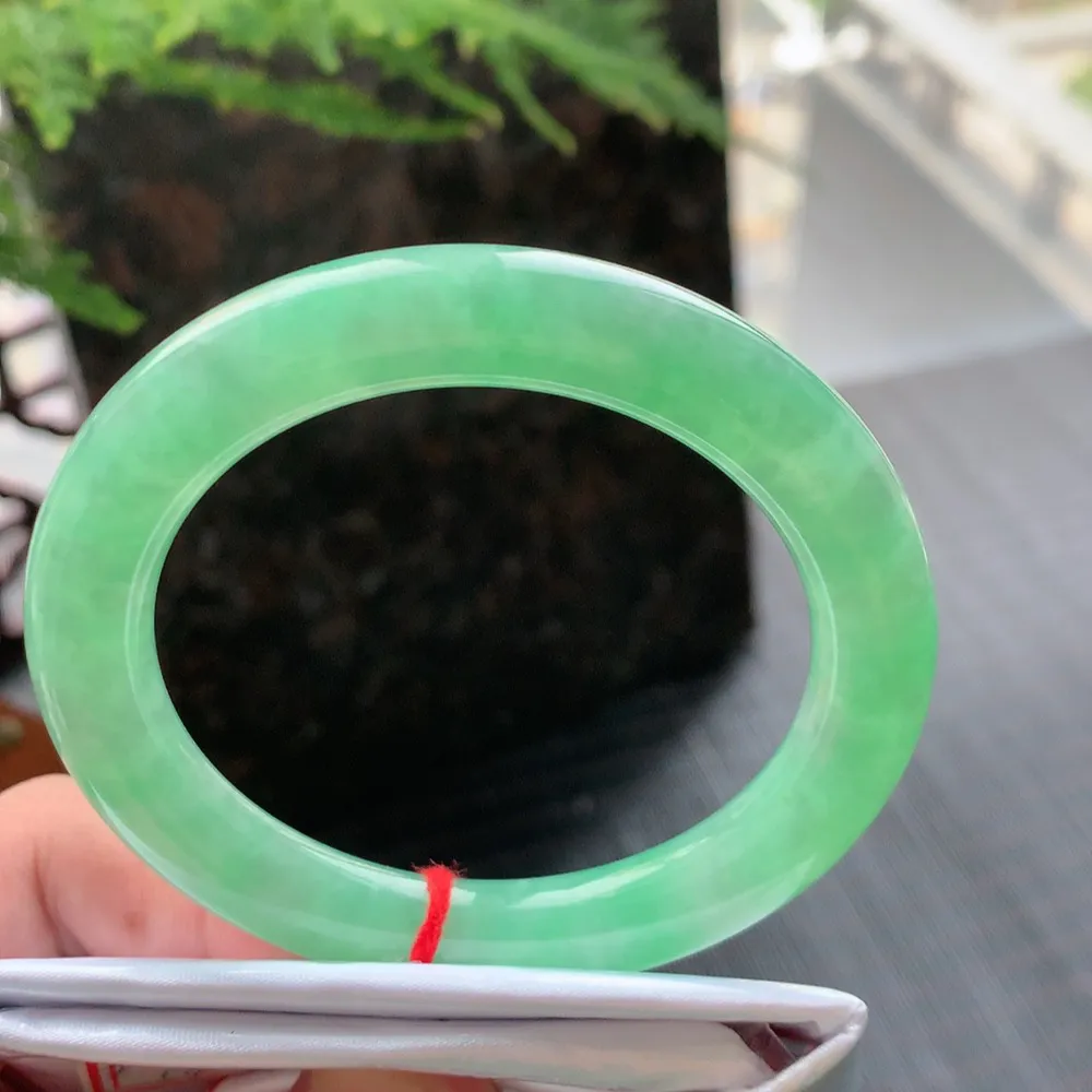 圆条冰阳绿 无瑕 尺寸:54.1/9.2/9.6 种色兼备🥰🥰