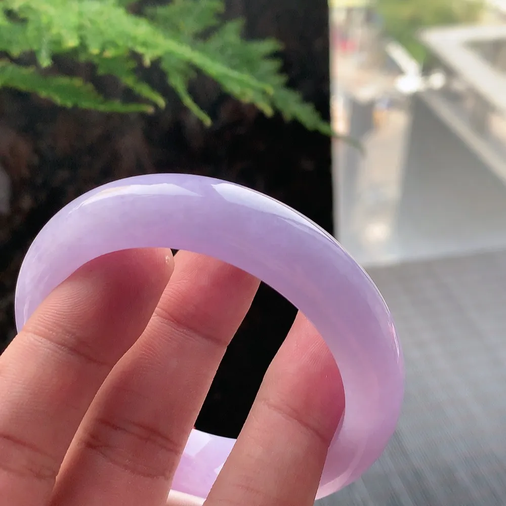 正圈满色紫罗兰 无瑕 尺寸:52.1/13.1/8.7 超美