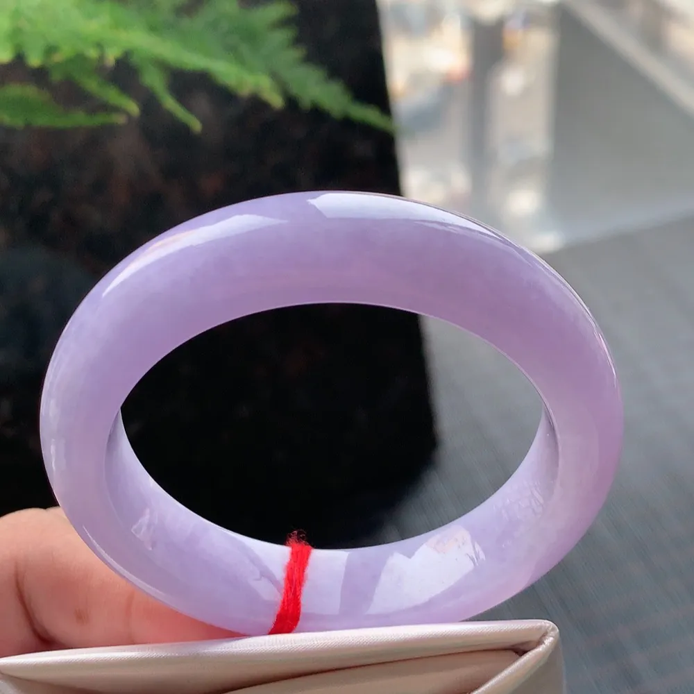 正圈满色紫罗兰 无瑕 尺寸:52.1/13.1/8.7 超美