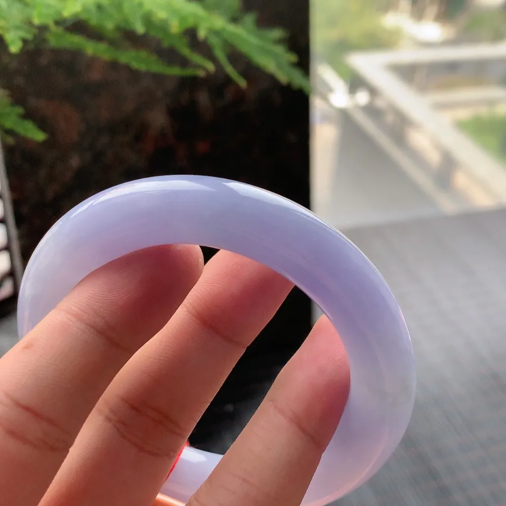 圆条一大圈紫罗兰 无瑕 尺寸:54.1/12.1 超美