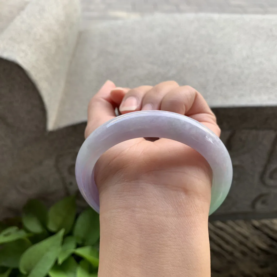 圈口56.7-12.4-8.9 【春彩正圈手镯】正圈56 57可戴