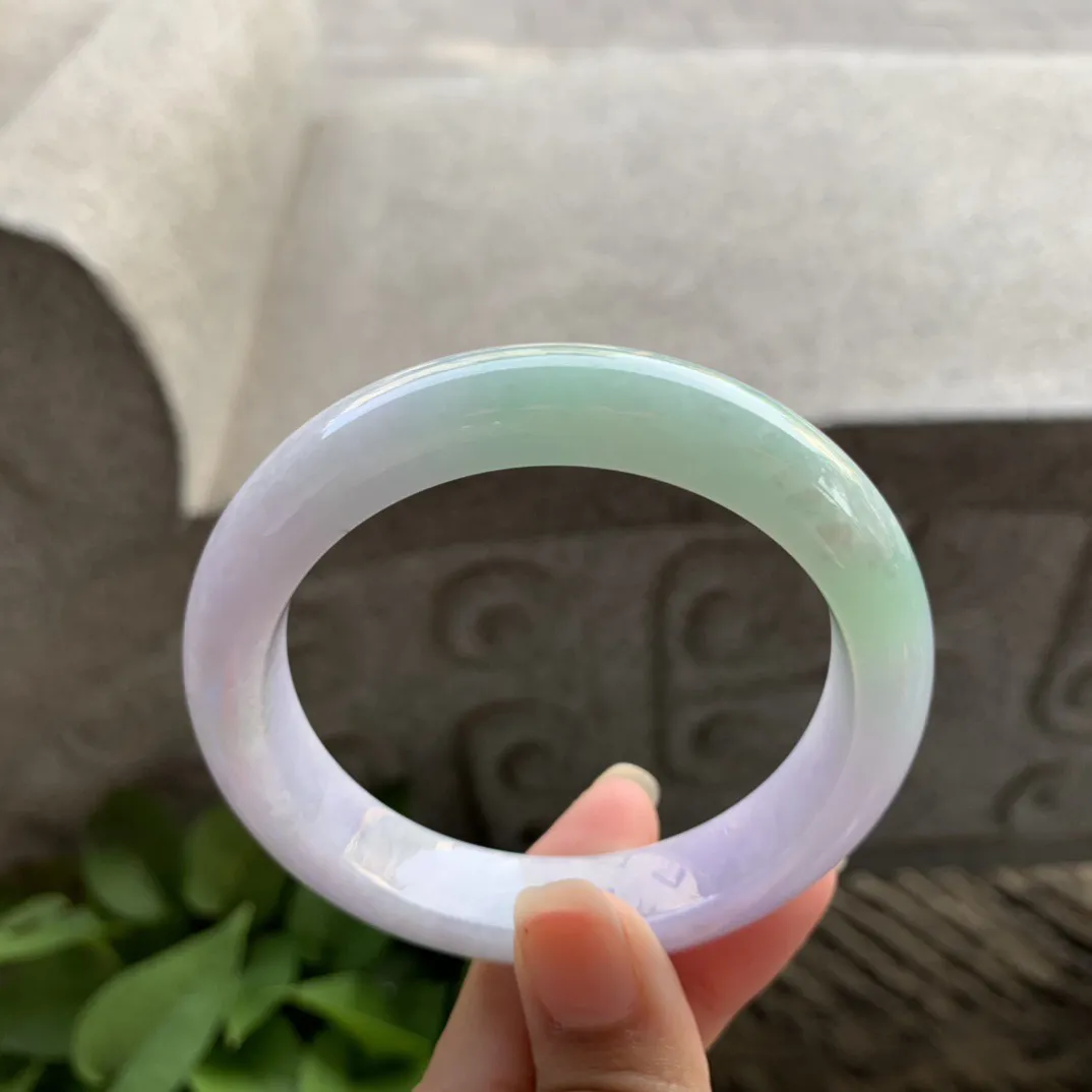 圈口56.7-12.4-8.9 【春彩正圈手镯】正圈56 57可戴