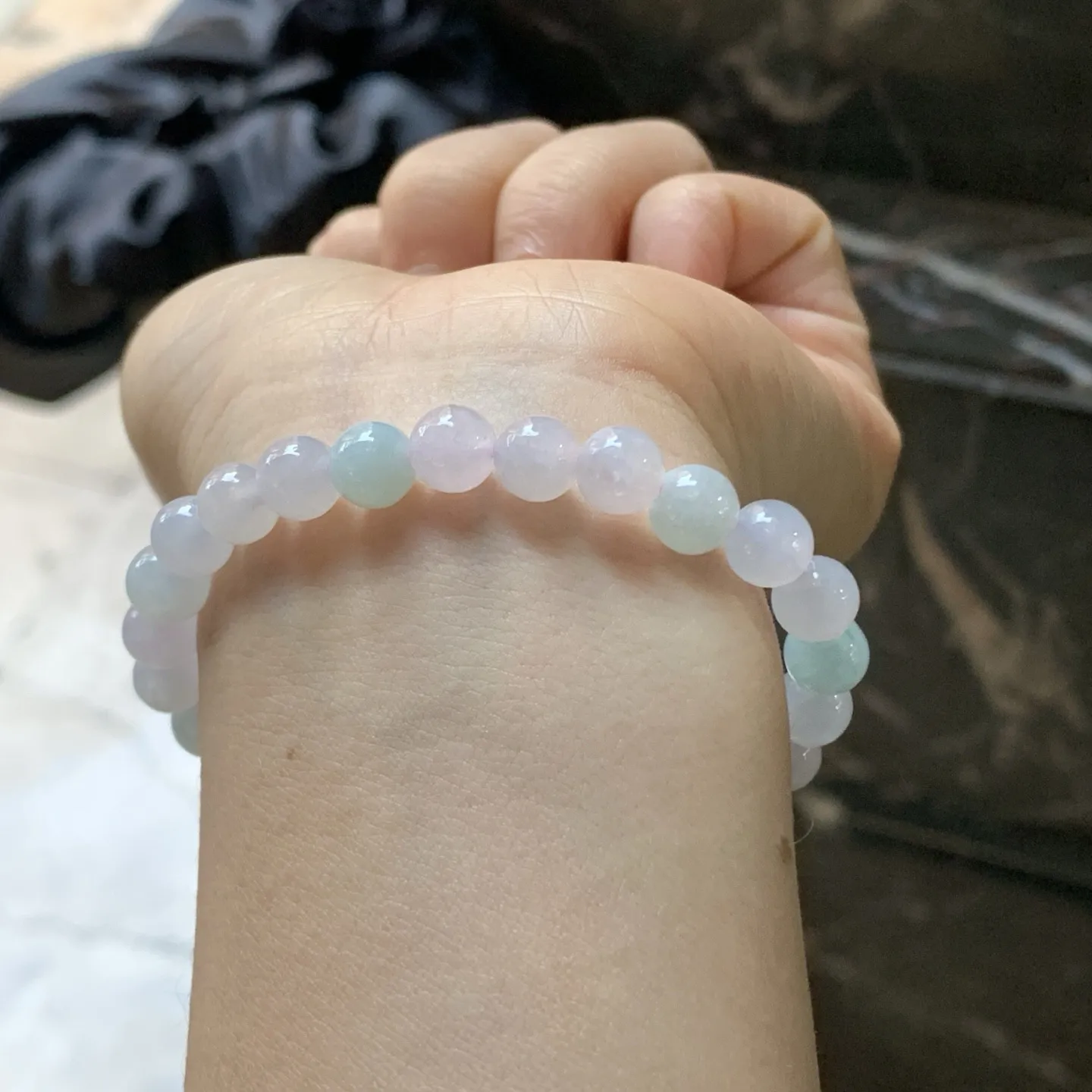 淡春彩手串^_^冰透 清新