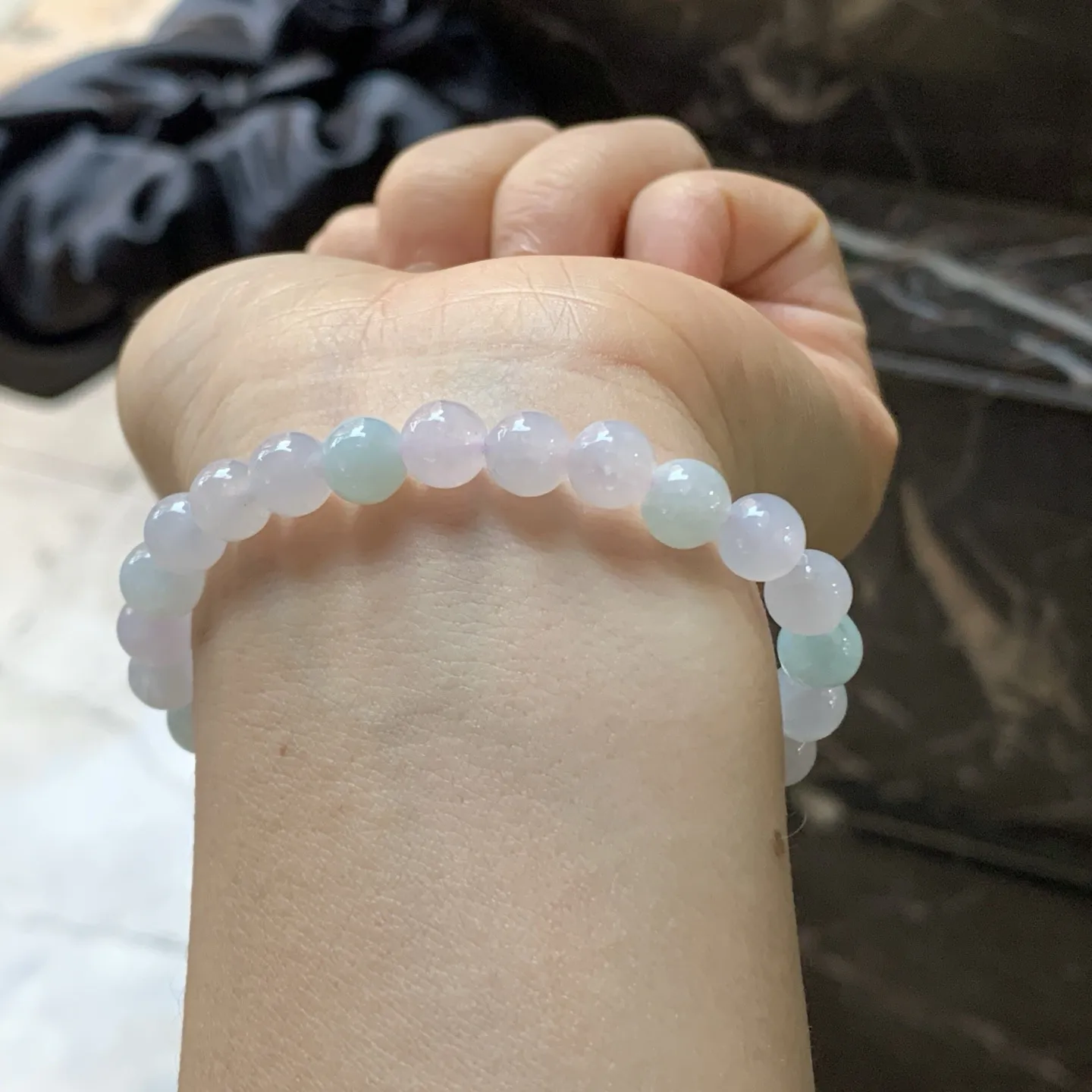 淡春彩手串^_^冰透 清新