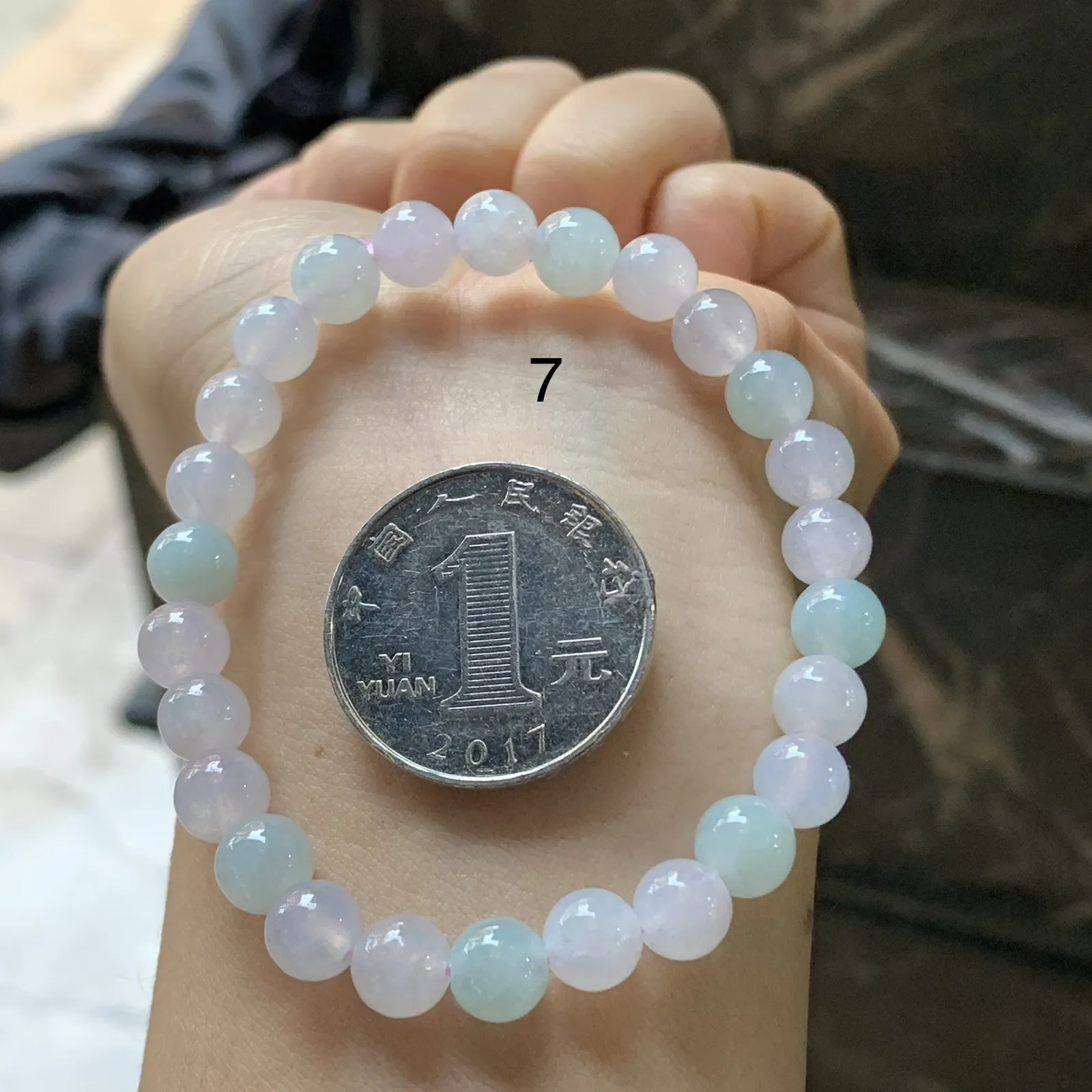 淡春彩手串^_^冰透 清新