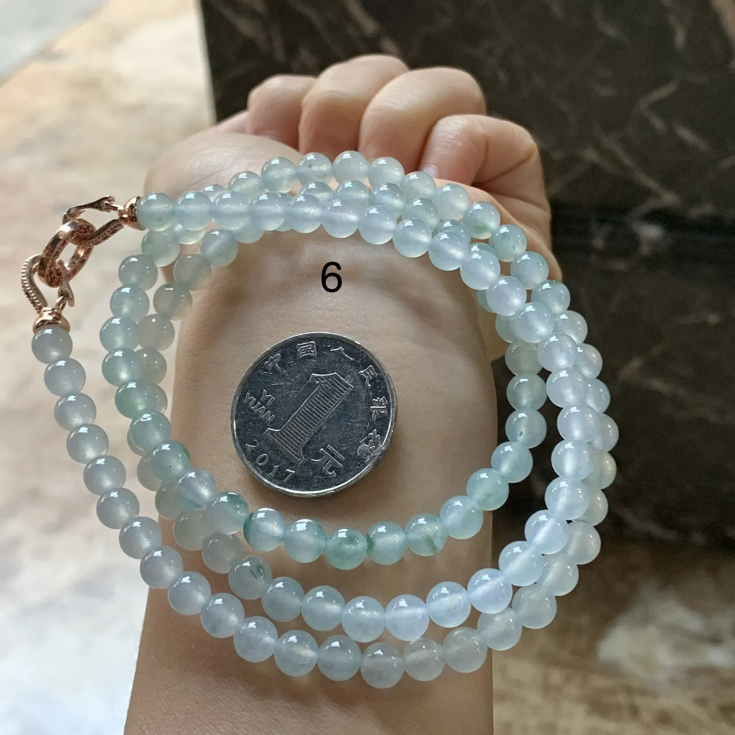 冰飘花珠链_^冰透清新