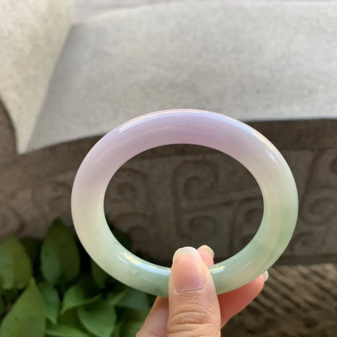 圈口56.5-10.7 【春彩圆条手镯】圆条56 57可戴