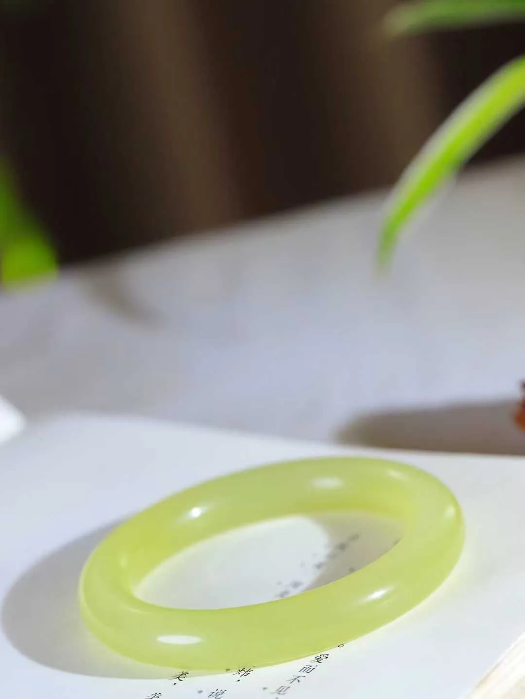 [温润如玉.手镯]

收藏级臻品️和田玉黄口圆条手镯。玉质温润细腻 油性十足 手感舒适，高华雅逸，线条流畅，简约大气，美自天成，素雅高贵。佩戴于腕间，婉约之美，举手投足间透出那份低调奢华。重62.7克 内径56mm尺寸11.2-11mm FDA-121172297