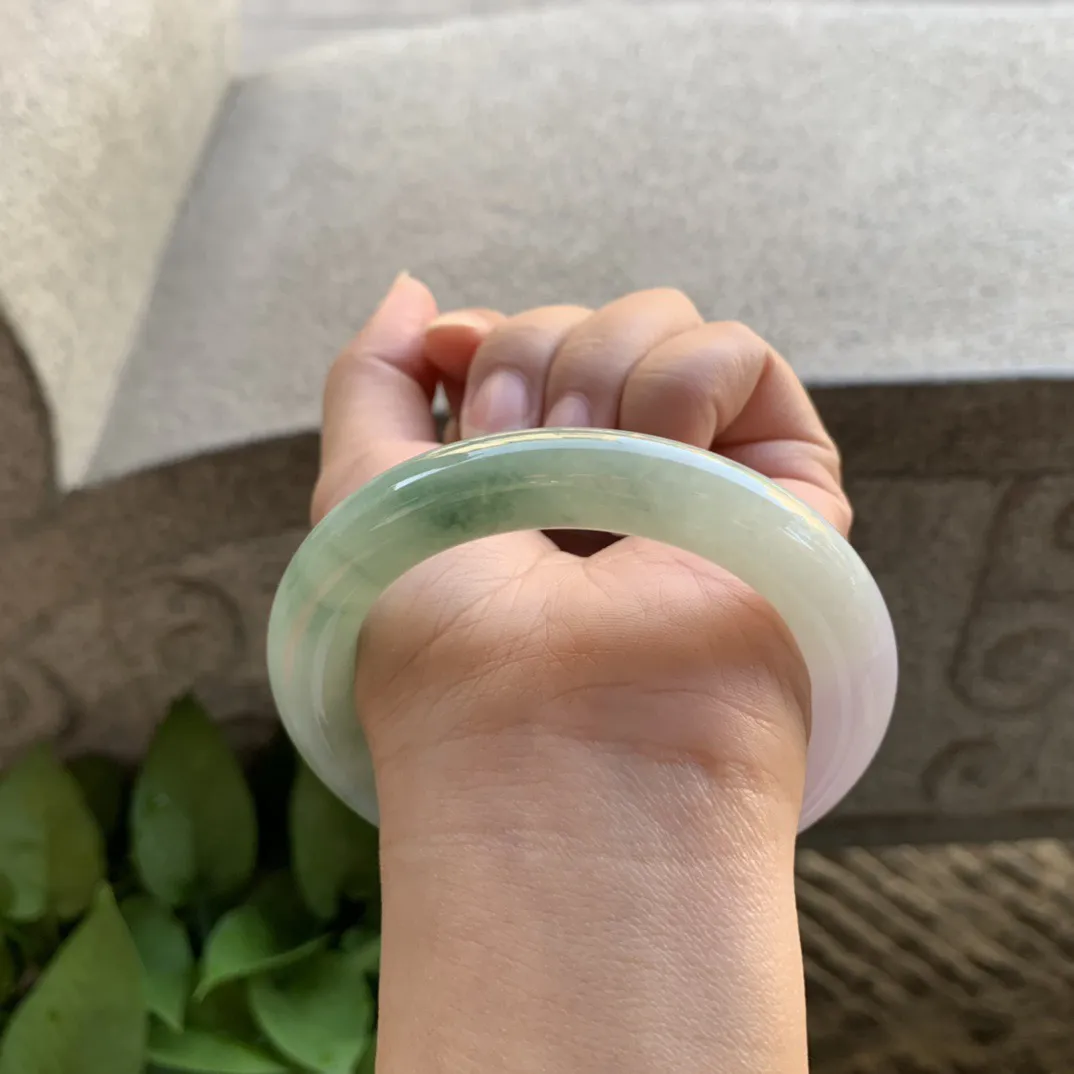 圈口56.5-10.7 【春彩圆条手镯】圆条56 57可戴