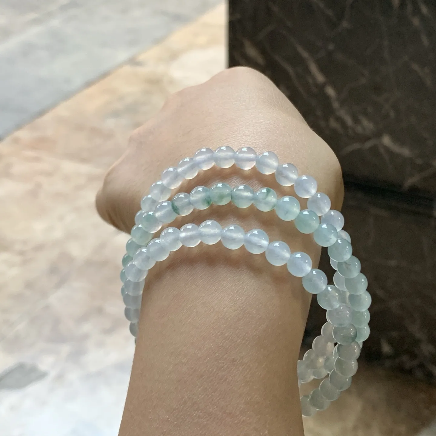 冰飘花珠链_^冰透清新