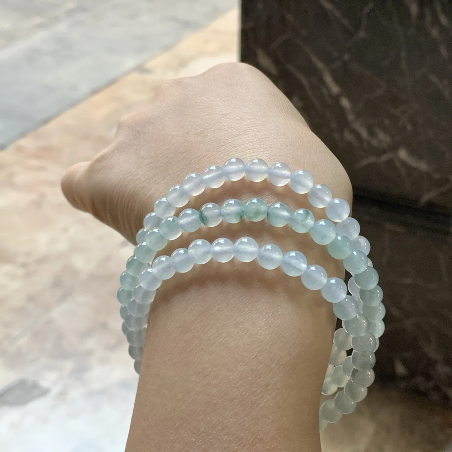 冰飘花珠链_^冰透清新