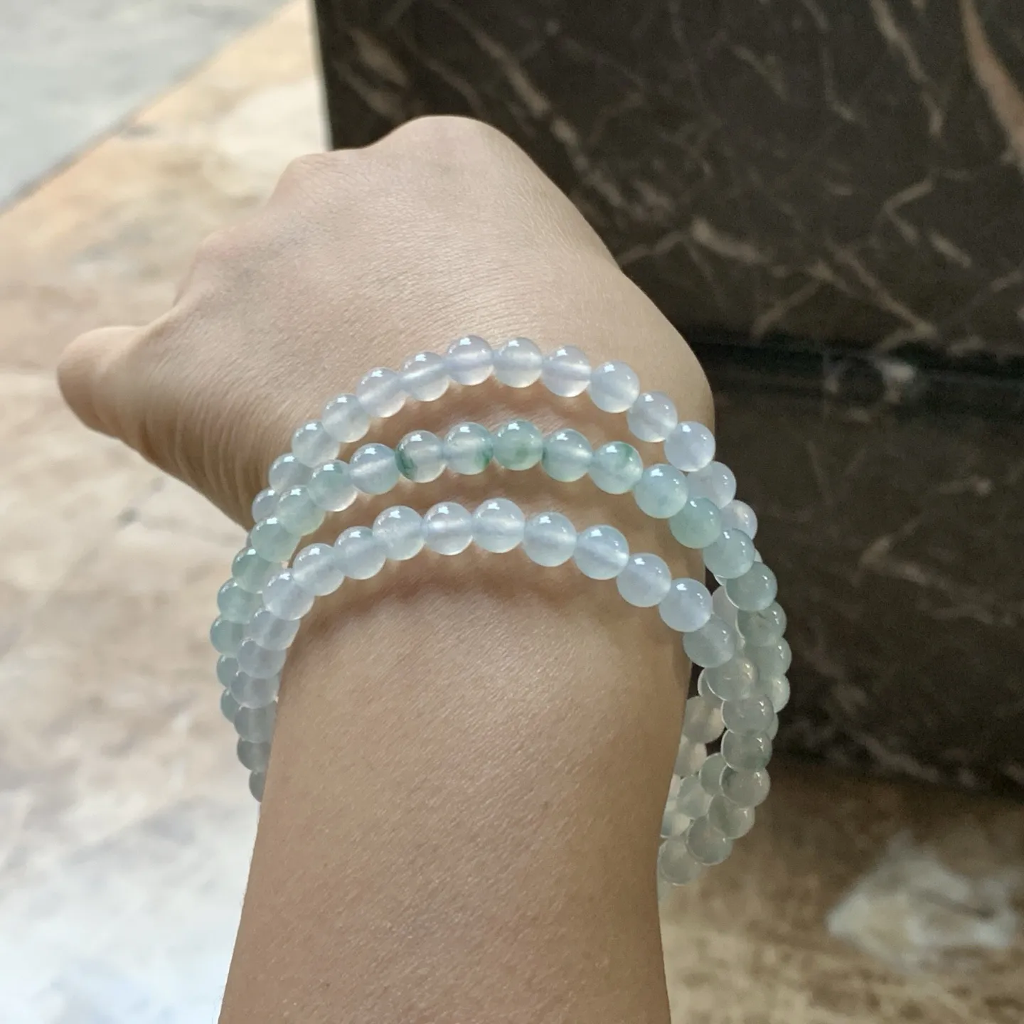 冰飘花珠链_^冰透清新